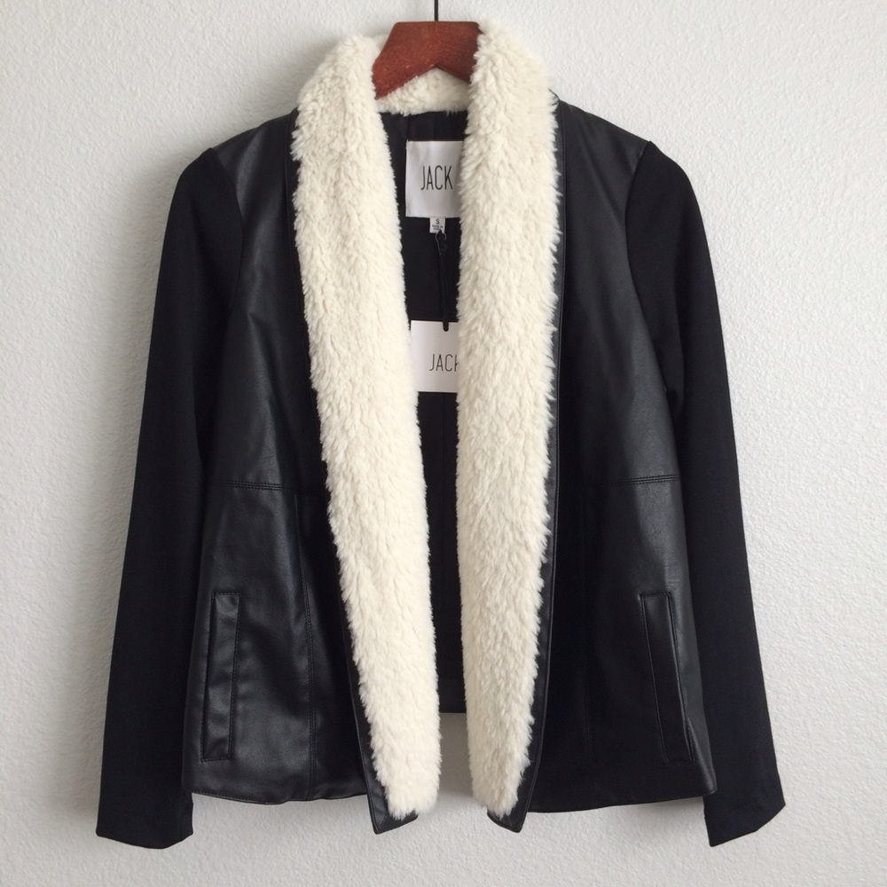Vegan Leather Jacket